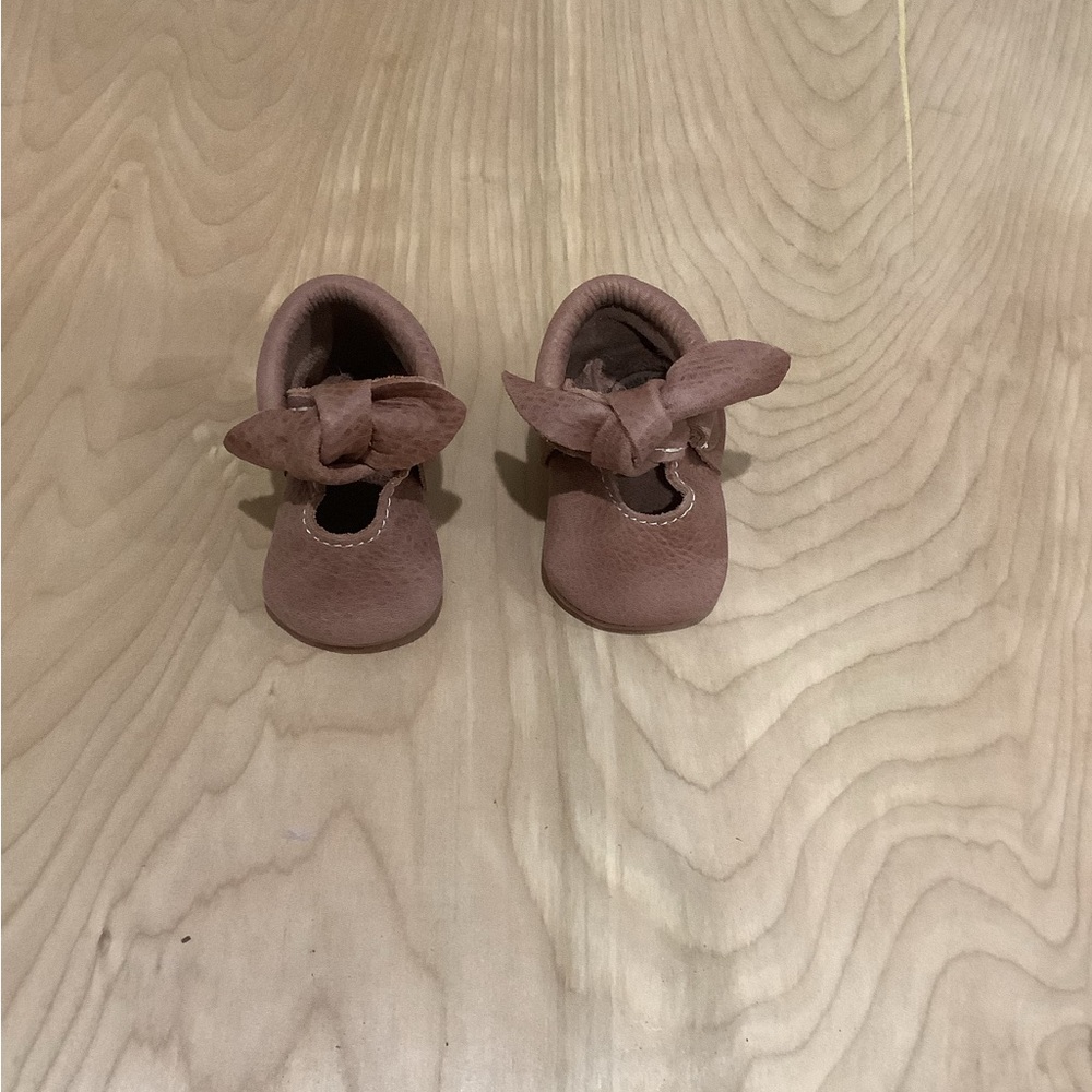 Adorable Freshly Picked Baby Shoes with Bow